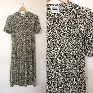 Vintage Leslie Fay modest style dress size 8